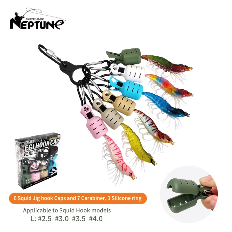 6pcs Colorful Squid Jig Hook C - Fishing Hook Jig 评论和价格