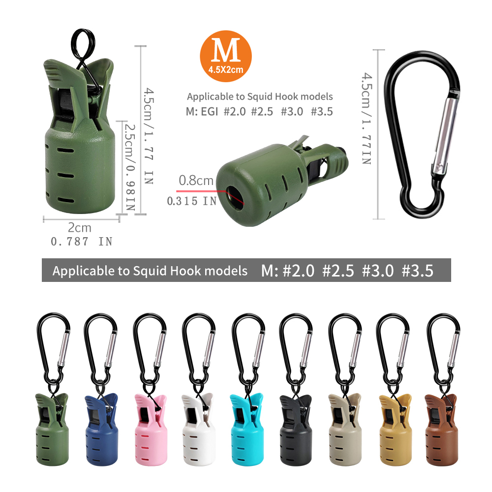Squid Jig Hook Cover Durable P - Fishing Hook Jig 评论和价格